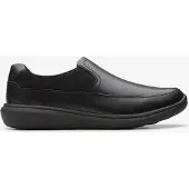 Clarks Watchet Steg Svarta Läder Skor