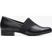 Clarks Juliet Gem svarta läderskor