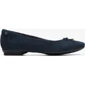 Clarks Candra Ljus Marinblå Mockaskor