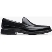 Clarks Cosgrove Fria Svarta Läderdojor