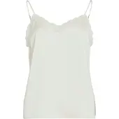 Vila Enna Ravenna Lace Singlet ärmelös Blus