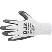 BJZ A-64484 ESD-handske Värmebeständig Storlek: L Polyamid, Karboniserade fibrer
