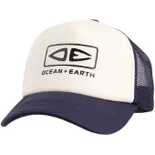 Ocean & Earth Black-jack Trucker Keps