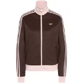 Adidas Originals Sweatjacka 'Classic' mörkbrun / rosa