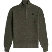 G-Star Honey Comb Structure Skipper Knit - Grey - Men