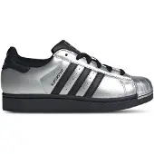 Adidas Originals Låg sneaker 'Superstar II' svart / silver
