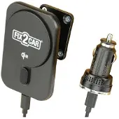 Fix2car Qi2 15W magnetisk trådlös laddare / bilhållare - Magsafe-kompatibel - Svart