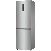 Gorenje Advanced NRK6192AXL4 - Kylskåp/frys - bottenfrysskåp - bredd: 60 cm - djup: 59.2 cm - höjd: 185 cm - 300 liter - Klass E - grå metallic texturerad