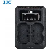 JJC dubbel laddare USB för Fujifilm kamera till NP-W235/NPW235