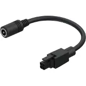 Teltonika - Strömadapter - DC-jack 5,5 x 2,1 mm (hona) till 4-polig kontakt (3 mm tonhöjd) (hane) - 10 cm - för RUT200, RUT300, RUT360, RUT951, RUT956, RUTX12, RUTX14, TCR100, TSW100, TSW110