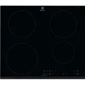 Electrolux LIR60430, Svart, Inbyggnad, 60 cm, Zon induktionshäll, 4 zon(er)