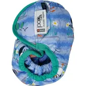 CLOSE CABOO Otulacz, tvättbar blöja Pop-in AIO Blue Puffin med spännen 4,5–16 kg, 1 st.