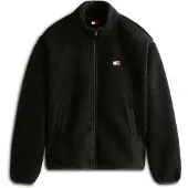 Tommy Hilfiger Tommy Jeans Badge Teddy Relaxed Zip Thru Sweatshirt