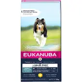Eukanuba Adult Large spannmålsfritt hundfoder med kyckling