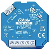Eltako 61100903 Universaldimmer Lämplig för ljuskälla: Halogenlampa, Lågenergilampa, Glödlampa, LED-lampa Blå