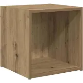 vidaXL TV-bänkset Väggmonterad 8 pcs Artisan Ek Konstruerat trä