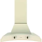 Gorenje Classico DK63MCLI - Kåpa - skorsten - bredd: 60 cm - djup: 50 cm - utsug och återcirkulering (-) - med inbyggd motor - elfenben