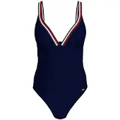 Tommy Hilfiger Triangle One Piece Rp Baddräkt