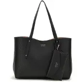 GUESS Shoppingväska 'BRENTON TOTE' svart
