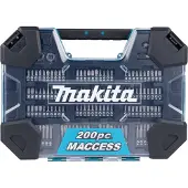 Makita Borr- och bitssats E-22610; 200 st.