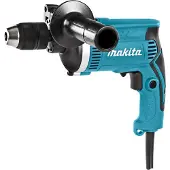 Makita HP1631 borr 3200 RPM utan nyckel 2 kg Svart, Turkos