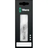 Wera Magnet-bitshållare 899/4/1; 1/4''; 75 mm; 1 st.; blisterförpackning