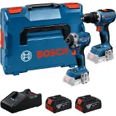 Bosch Verktygspaket 0615A50090; 18 V; 2x5,0 Ah batt.