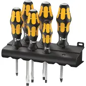 Wera 932/6 Kraftform Plus Skruvmejselset 6 Bitar
