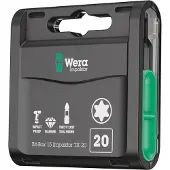 Wera 25 -delar skruvbitsats Bit-Box 15 Impaktor; TX20; 25 mm; 15 st.