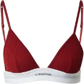 Calvin Klein Unlined Triangle Bralette Cotton Modal Stretch Rib