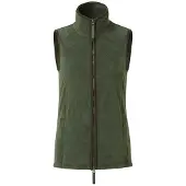 Premier Kvinnor/Damer Artisan Fleece Gilet (Mossgrön/brun)