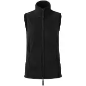 Premier Kvinnor/Damer Artisan Fleece Gilet (Svart)