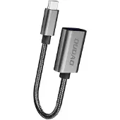 Dudao L15T USB-C till USB-A OTG-adapter - grå