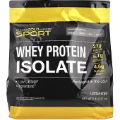 California Gold Nutrition Sport, Vassleproteinisolat, Smaksatt, 2,27 kg(5lb)