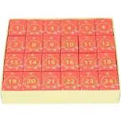 Koogeelife 24 Dagar Julpussel Nedräkningskalender 1008 Bitar Familjeutmanande Färgglatt Julhelg Pussel