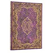 Picaresque Midi Unlined Hardcover Journal (Elastic Band Closure)
