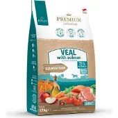 Pokusa Premium Selection Kalvkött Med Lax Vuxen Hundfoder 12 Kg