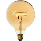 LUEDD Jul E27 LED-lampa G125 Bärnsten 1,8W 100 lm 1800K