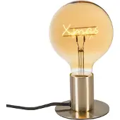 QAZQA Julbordslampa guld inkl. LED - Facil