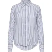 ONLY Blus 'ONLBerit' marinblå / vit
