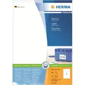 Herma Premium - Papper - matt - permanent självhäftande - vit - A4 (210 x 297 mm) 200 etikett (er) (200 ark x 1) laminerade etiketter