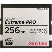 SanDisk Minneskort Extreme Pro CFast 2.0 256GB 525MB/s