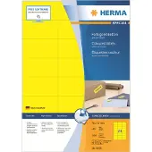 Herma Etiketter 70 x 37mm | gul | 4406 | 2.400st
