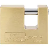 Burg wachter 28591 Hänglås 50.00 mm Ny låsning Mässing Nyckel