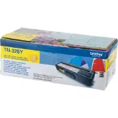 Brother TN-328Y gul toner extra hög kapacitet (original)