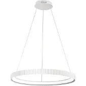 LUCE Design Pendellampa Niike, Vitt / opal, Vardagsrum / matsal, Metall, Modern