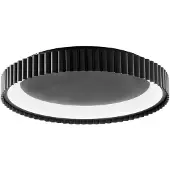 LUCE Design LED taklampa Niike, Svart, Vardagsrum / matsal, Metall, Modern, LED-taklampa