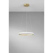 LUCE Design Pendellampa Axis, Mässing / guld, Vardagsrum / matsal, Metall, Modern