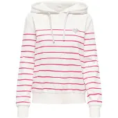 ONLY Sweatshirt 'ONLADELLE' rosa / silver / vit