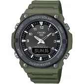 Casio Aq-s820 46.6mm 10atm Solar Quartz Analog-digital Klocka